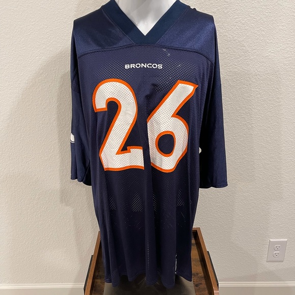 Denver Broncos #26 Portis Reebok Jersey Large - Picture 1 of 3